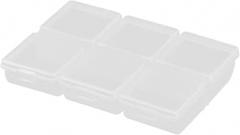 Plastic Rectangular Tool Organizers Detachable Electronic Components Storage Tool Boxes Box Case
