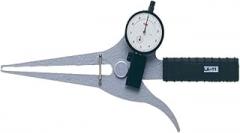 Digital Inside Outside Caliper Gauge External Test Card Gauge for Special-Shaped Measurement LA-11