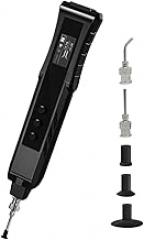 Electric Vacuum Suction Pen with Anti-Static Function and 3 Interchangeable Suction Cups for IC Chips, Electronic Components, and Lens Handling