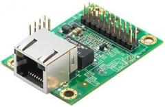 MOXA MiiNePort E3-H Embedded Device Server for TTL Devices, up to 921.6Kbps, with RJ45, 0 to 55°C, 10/100BaseT(X) Ports, 1 TTL Serial Port