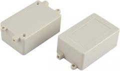 Electronic Components Electronics Plastic Water Resistant Tool Junction Boxes Case Beige 2 Pcs