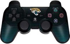Skinit Decal Gaming Skin Compatible with PS3 Dual Shock Wireless Controller - Officially Licensed NFL Jacksonville Jaguars Breakaway Design