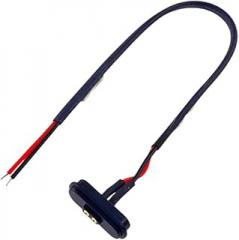 Female Wire 2Pcs | 1 Set Magnitic Pogo Pin Connector 2 Pin Strong Force Female Pitch 2.8Mm Pad Waterproof USaB Cable Adapter 3A High Current New 2026 High for Reliable Electronic Component