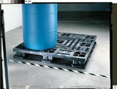 Pallet, 4, 000 lb., 48 in. L, 48 in. W, Blue