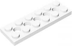 32001 White | 32001 3709 3738 Plate 2X6 2X4 2X8 with Holes Bricks Ioys for Technical Buildings Blocks Ioys for Unisex Gift 43857 DIY Moc New 2026 High for Reliable Electronic Component