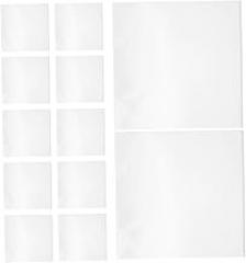 GLEAVI 12pcs Vinyl Record Sleeves Clear Outer Covers for Standard Albums Vinyl Record Storage Bags for Collectors and Vintage Albums