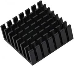 Electronic Heatsink Radiator Cooler Radiator 28x28x11MM Black Heat Sink Block