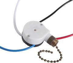 ZE-208S Ceiling Fan Switch zing Ear e89885 Pull Chain Switch -Bronze