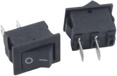 10pcs mini Rocker Switch ON-Off 2pins 15 * 10cm(70R)