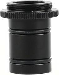 Microscope Electronic Eyepiece Microscope Industrial Camera Interface with Rubber Ring C Interface Adapter Outer 23.2mm Diameter