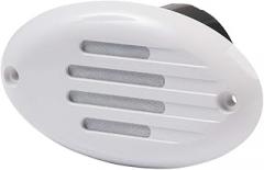 10082 - Aftermarket Replacement 12v Electronic Horn With White Grill Compatible with Marinco