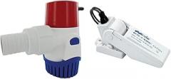 Rule 1100 GPH 27SA Electronic Sensing Bilge Pump-1100 and Rule 35A Marine Rule-A-Matic Switch (Mercury Free)