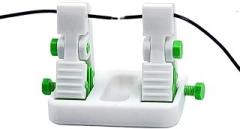 Adjustable Wire Fixture Bracket for Electronics Soldering Repair, 3D Printed Welding Table Clamp with Compact Design, Workbench Component