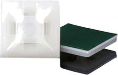 100Pcs Self Adhesive Stick-On Mounts for Cable Ties/Routing Looms Wire & Cable Base Clamps Clip New 2026 High for Reliable Electronic Component, Precision, Stable Performance