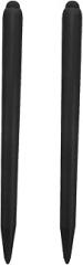 Homoyoyo 2pcs Universal Interactive Whiteboard Stylus Pen Dual-tip Touchscreen Writing Pen for Infrared Smart Boards High Sensitivity Stylus for Electronic Whiteboard Digital Teaching Screen Black