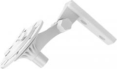 NUOBESTY Adjustable Indoor Camera Mount Bracket Wall and Desktop Options Multi-Functional Security Camera Holder for Smart Devices White