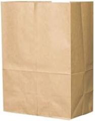 Shopping Bag Flat Bottom 1/6 BBL, Brown Pk500