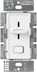 Lutron Electronics S-603PGH-WH Single and Way Dimmer, 600-watt, White