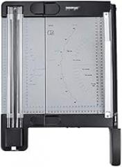 Paper Trimmer Paper Cutter Guillotine Paper Cutter Portable Guillotine Titanium Scrapbooking Combined Paper Cutter A4 Craft Paper Trimmer Side Rule (Color : Black) (Black)