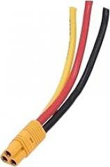 Mt60-F 12Awg 10Cm | Mt60 Cable Connector Male Female Mt60-F/M Plug Cable 3Pin 10/20/30Cm Silicon Wire 12Awg 30A For Rc Lipo Bettery Fpv Drone New 2026 High For Reliable Electronic Component