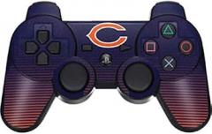 Skinit Decal Gaming Skin Compatible with PS3 Dual Shock Wireless Controller - Officially Licensed NFL Chicago Bears Breakaway Design