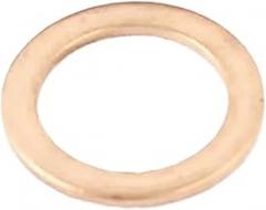 20 Pcs 10mm X 14mm X 1mm Copper Washer Seal Spacer Seal for Piping, Electronics, Household Products and Biomedical Applications