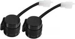 2Pcs Motorcycle Turn Signal Flasher with Built High Visibility Electronic Indicator Light for Motorcycles and Scooters