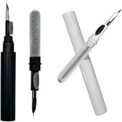 Pen-Style Cleaning Brush for Earphones and Electronics, Detail Dust Brush for Small Gaps, Keyboards and Device Cleaning