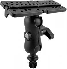 Pack of 1 Replacement Parts New 360 Degree Swivel Ball Mount Marine Kayak Electronic Fish Finder Mount Base for Fishfinder GPS Plate Rotating Boat Supporter