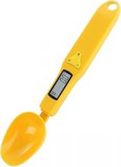 PRETYZOOM Electronic Scale Spoon Scoops Digital Scale Yellow