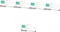 5sets Circuit Boards Soldering Project Kit Electronic Solder Diy Home Practice Tool