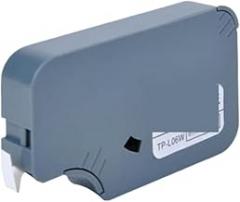 TP-L06W 6mm X 8M Yellow Label Tape Cassette Compatible with TP 60 66i Electronic Lettering Machine