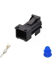 1/2/5/10 Sets 6 Pin 1-967241-1 1-965426-1 Amp Automotive Electronic Waterproof Cable Sealed Connector 1-965425-1(6p male,1 set)