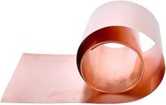 Pure Copper Foil Sheet Roll - 100cm x 150mm - High Conductivity & Durability for Electronics & Industrial Use(0.05mm)