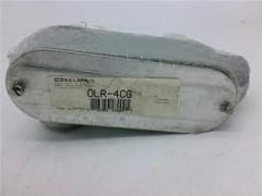 Killark OLR-4CG O Series/DURALOY 5 Series - Aluminum Conduit Body with Cover and Gasket- LR Type - Hub Size 1-1/4