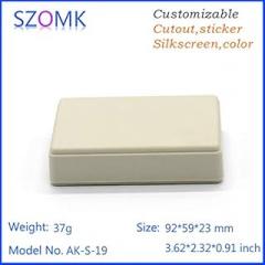 Gimax 20psc electronic plastic case abs plastic junction electronics material case 92 59 23 mm - (Color: black)