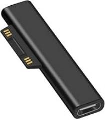 Type C Female PD Fast Charging Plug Converter Spare Parts ABS+Metal Adapter Converter for Microsoft Surface Pro 3