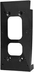 Adjustable Angle Doorbell Wall Mount Bracket, Weather-Resistant ABS Holder for Ring Doorbell Pro/Plus, Black