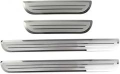 4PCS Car Door Sill Protective, Stainless Steel Car Scuff Plate for Audi A3 8P FL SPORTBACK 2008-2013, Threshold Plate Sticker, Door Entry Guards Sill, Car Accessories