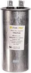 Titan Pro 3019012 45 MFD 440V Round Run Capacitor