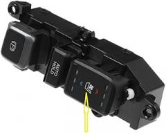 93310-2W315 Electronic Parking Brake Seat Heating Window Handbrake Switch 93310-2W200 93310-2W3154X Compatible with Hyundai Santa Fe DM(High Match)