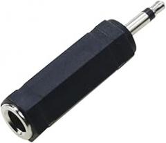 2 Pcs) 6.35mm 1 4 Mono Male to 3.5mm 1 8 Female C0innector 2 Pole 3 Pole Audlo Speaker Terminal Plug Headphone Adaptier New 2026 High for Reliable Electronic Component, Precision, Stable Performance