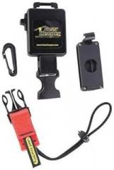 Retractable Tool Lanyard, 50inL, 2lb