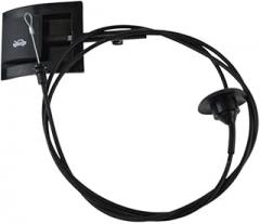 JDICY Hood Release Cable & Pull Handle for Ford for Bronco 1992-1996 for F150 1992-1996 for F250 1992-1997 for F350 1992-1997 for 1992-1997 Truck Super Duty XSW1930