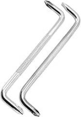 Z Type Offset Screwdriver 2 Pack with Double Head Slotted and Cross Bits,Alloy Steel Precision Screwdriver Tool with Curved Handle for Electronics and Automotive Repair,Anti Slip Handle Design