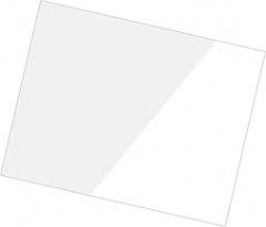 Scratch Toughened Glass Shield Film for Ampown XU10 Handheld Game Device Featuring Smooth Touching Toughened Glass