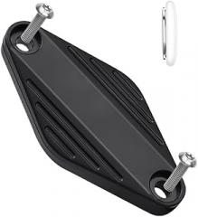 for Airtag Bike Mount Holder Hidden Case Bike Water Bottle Holder Under Cage Universal Bicycle GPS Tracker Waterproof Anti-Theft for Bike (Security Screws & Allen Key Included)