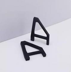 XBERSTAR Stand for PS5 Slim - Cooling Feet, Horizontal Placement Bracket Holder, Flat Stand Compatible With PlayStation 5 Slim Console (Black)