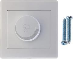 Digital Rotating Dimmer Switch for Dimmable LED, CFL and Incandescent Light Lamp Bulbs, Electronics Rotary On/Off Fan Speed Control Single / 3-Way Rotary Dimmer