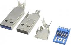 5 Pcs USpB 2.0 3.0 for Make Extension Cable Type A Extender for Radiator Hard Disk Webcom Camera USpB2.0 USpB 3.0 Cable Extens New 2026 High for Reliable Electronic Component